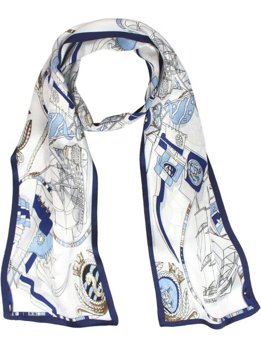 Luxurious 100% Silk Scarf for Women | Long Oblong Shawl & Headwrap | Gift-Ready